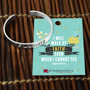 Faith Bangle Bracelet