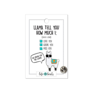 Llama Tell You Pin