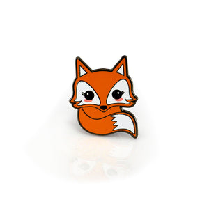 Stay Clever - Fox Enamel Pin