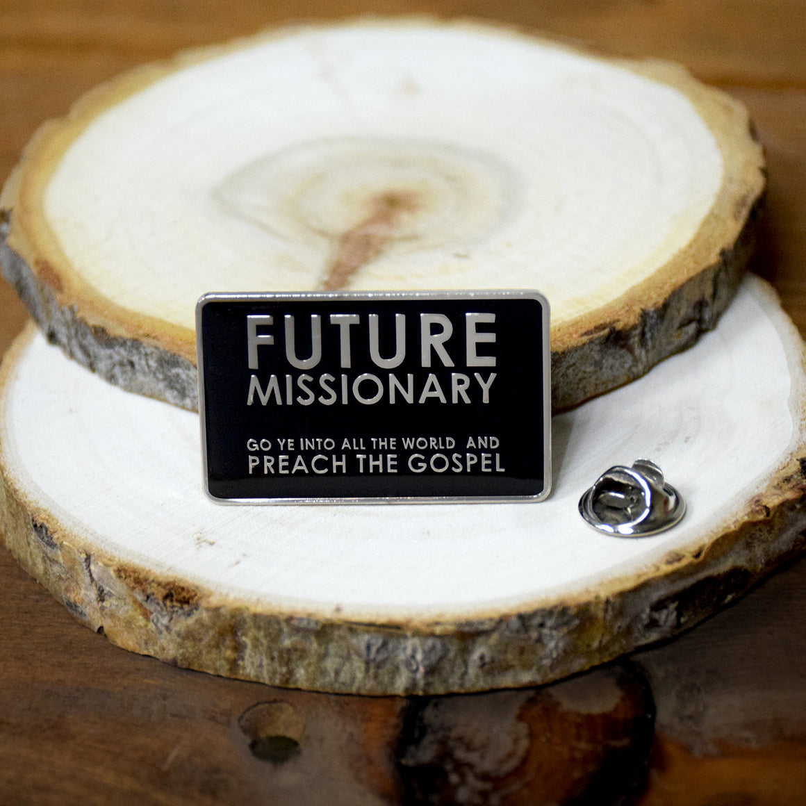 Future Missionary Enamel Pin