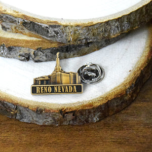 Reno Nevada Temple Pin