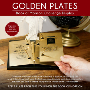 Golden Challenge Plates Display